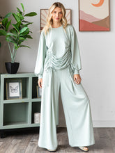 Load image into Gallery viewer, FRENCH TERRY Wide Leg Single Pleat Pants