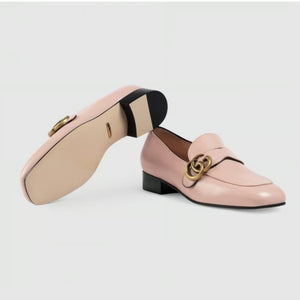 Gucci leather loafer