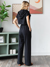 Load image into Gallery viewer, COTTON FRENCH TERRY Wide Fit Cuff Hem Pants