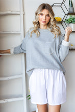 Load image into Gallery viewer, COTTON French Terry Raglan Oversize Top