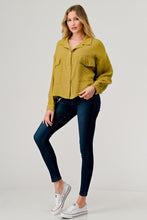 Load image into Gallery viewer, Cotton Double Gauze Relaxed Fit Cropped Jacket