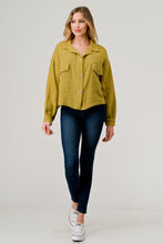 Load image into Gallery viewer, Cotton Double Gauze Relaxed Fit Cropped Jacket