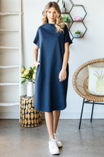 Load image into Gallery viewer, COTTON POLY Fleece Dress