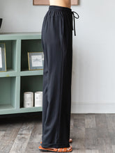 Load image into Gallery viewer, COTTON FRENCH TERRY Wide Fit Cuff Hem Pants