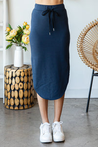 COTTON POLY Fleece Skirt