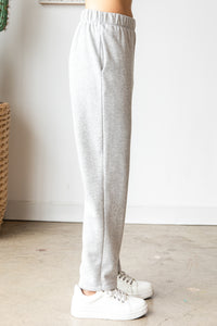 COTTON POLY Fleece Relaxed Fit Pants