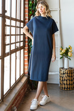 Load image into Gallery viewer, COTTON POLY Fleece Dress