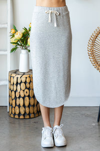 COTTON POLY Fleece Skirt