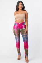 Load image into Gallery viewer, Tie Dye Destroyed Skinny Pants Medium