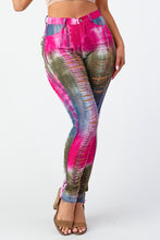 Load image into Gallery viewer, Tie Dye Destroyed Skinny Pants X-Large