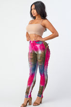 Load image into Gallery viewer, Tie Dye Destroyed Skinny Pants Small