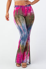 Load image into Gallery viewer, Tie Dye Flare Pants Medium