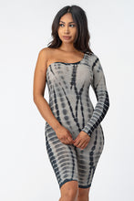 Load image into Gallery viewer, Sweater Tie Dye Jumpsuit Gray Small