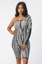 Load image into Gallery viewer, Sweater Tie Dye Jumpsuit Gray Small