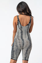 Load image into Gallery viewer, Sweater Tie Dye Jumpsuit Gray Medium