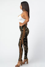 Load image into Gallery viewer, Camouflage Pants With Leather Tassel Jeans Medium Size