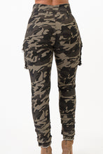 Load image into Gallery viewer, Sleeve Front Tie Camouflage Cargo Pants X-Large Size .