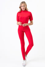 Load image into Gallery viewer, PK RIBBON Special Total Work out Yoga Clothing Set Sexy Red Color