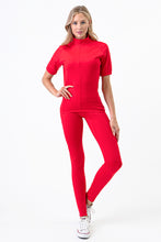 Load image into Gallery viewer, PK RIBBON Special Total Work out Yoga Clothing Set Sexy Red Color