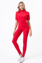 Load image into Gallery viewer, PK RIBBON Special Total Work out Yoga Clothing Set Sexy Red Color